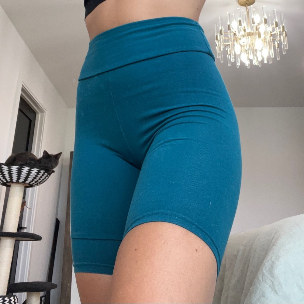 Blue wild fable target biker shorts